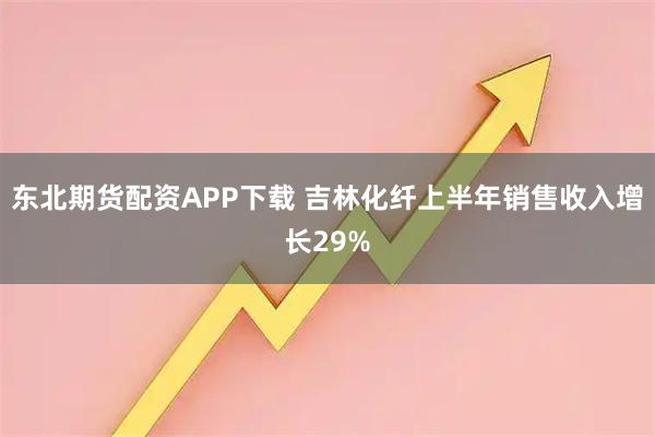东北期货配资APP下载 吉林化纤上半年销售收入增长29%